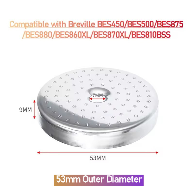 Stainless Steel Shower Screen  - đánh giá và giá Breville Espresso Bes870