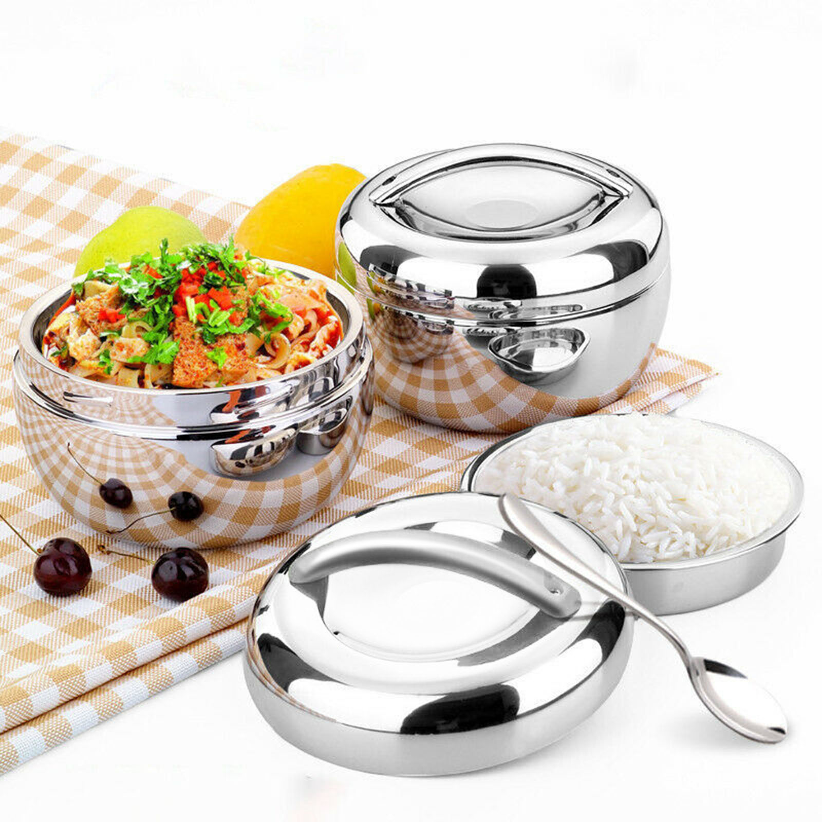 Bình Đựng Thức Ăn Nóng Vòng Hộ - đánh giá và giá Dim Sum Basket