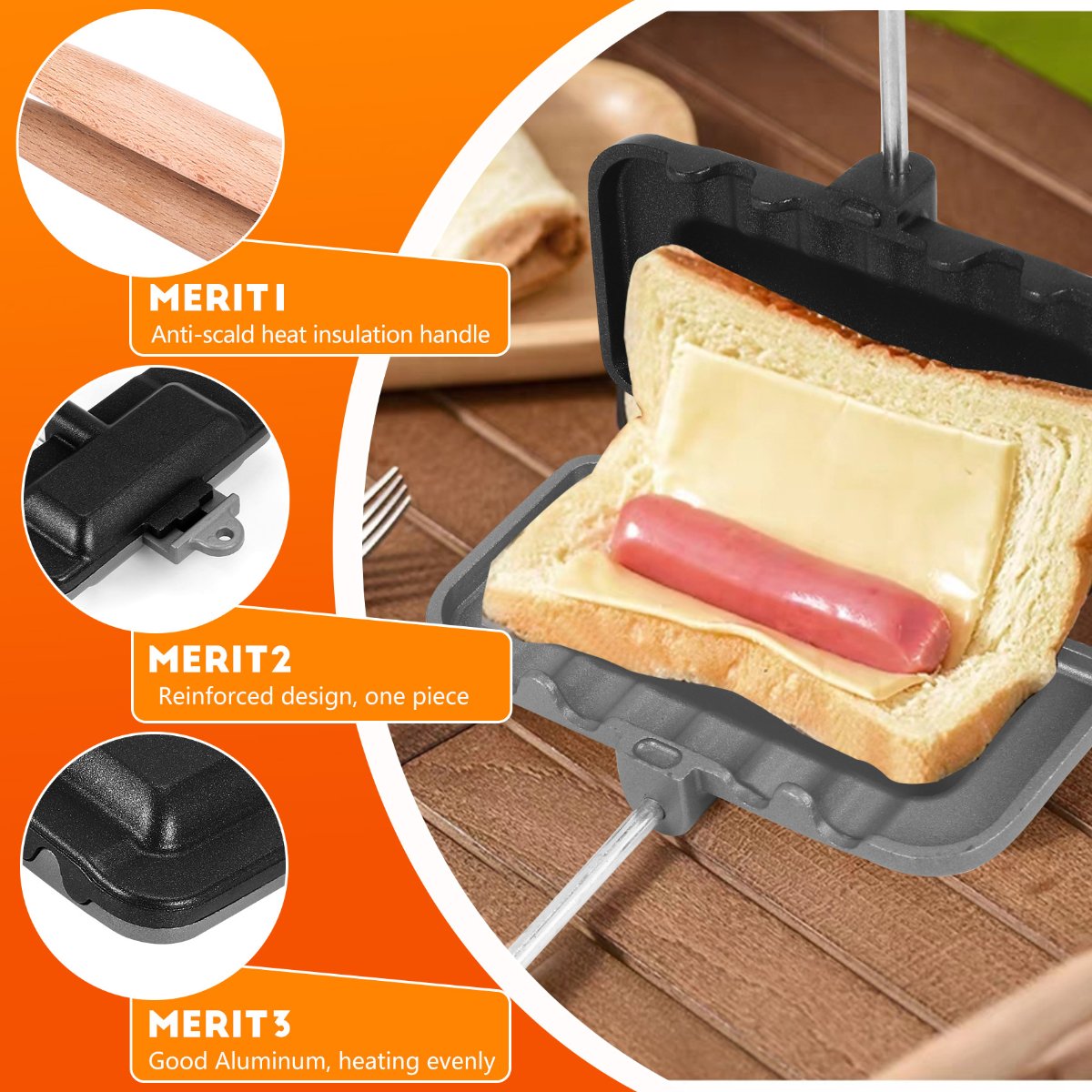 [Year Specials] Hot Dog Toaste - đánh giá và giá Hot Dog Press