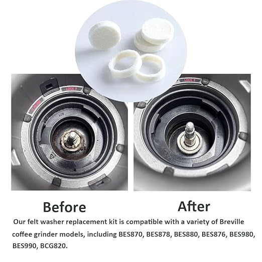 Felt Washer Replacement Compat - đánh giá và giá Breville Espresso Bes870